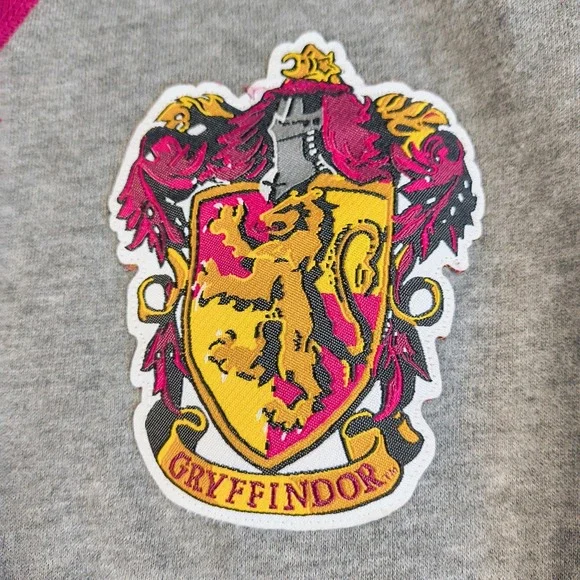 Wizarding World Harry‎ Potter Gryffindor Sweatshirt Pullover Raglan - Picture 4 of 11